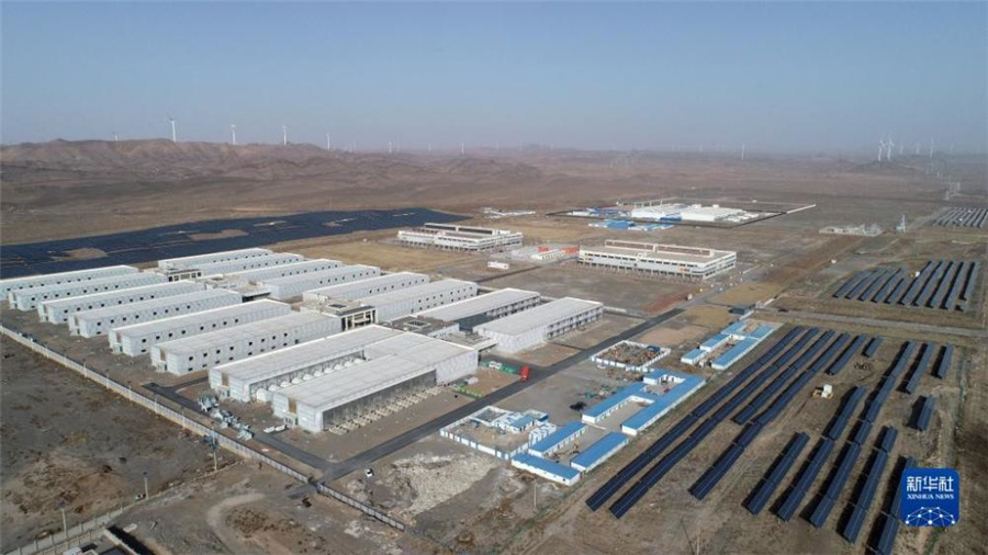 East-west data center in Xinjiang