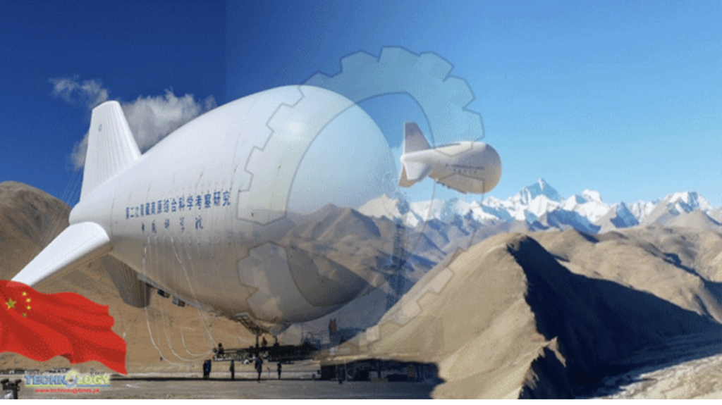 2022/05 China’s Jimu Airship reaches 9000 m altitude in Himalaya region