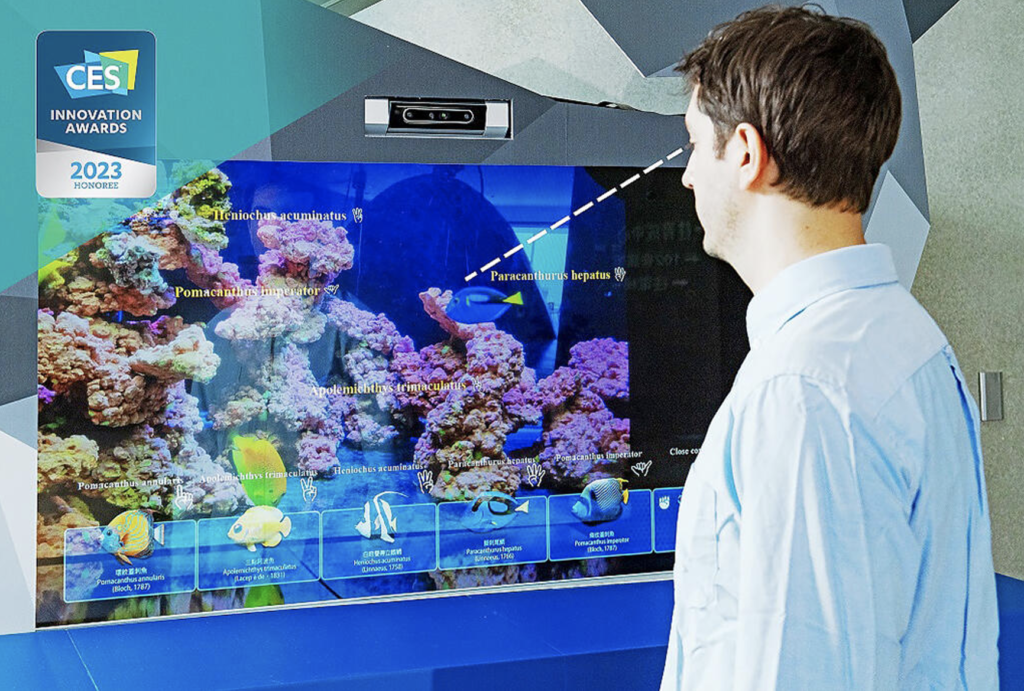 “AI Aquarium” in Taiwan wins U.S. CES award