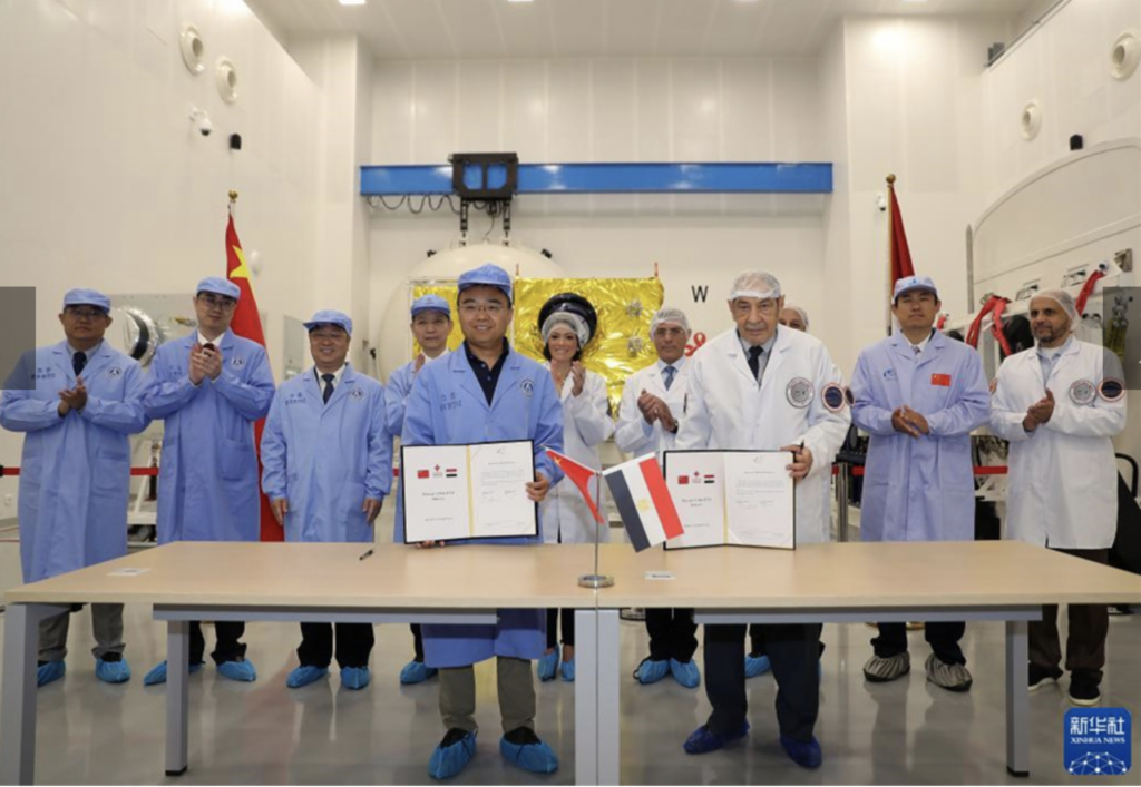 China-supported “Egypt-2” satellite prototype inaugurated