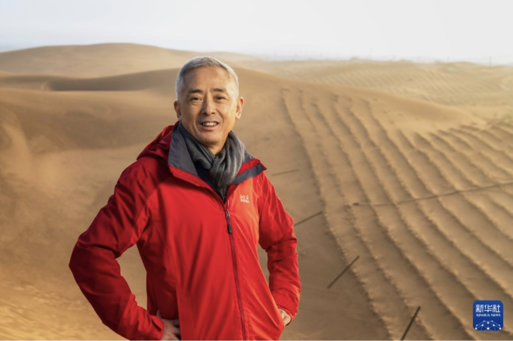 UNEP’s “Grand Earth Prize” goes to Lu Qi for desert reforestation