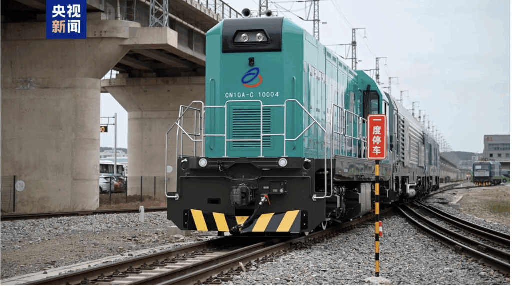 1000 kW battery locomotives start to replace diesel loks in steel companies