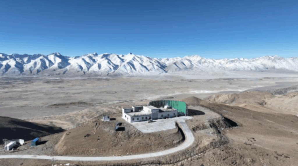 China-led consortium starts primordial gravitational wave detection experiment in Tibet