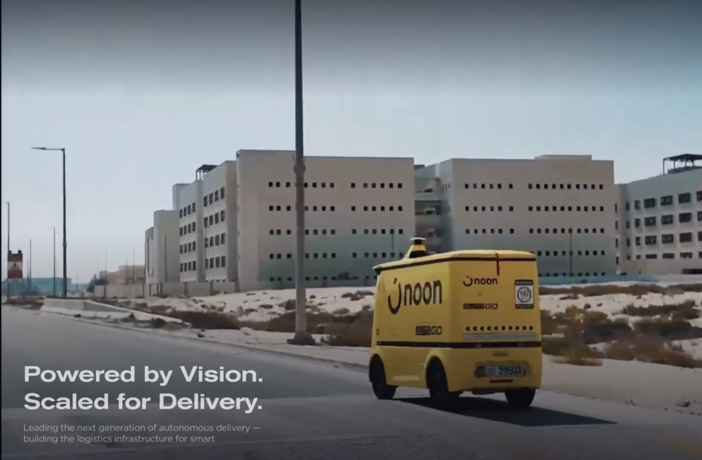 Thousands of unmanned delivery vehicles populate China’s roads and enter export markets