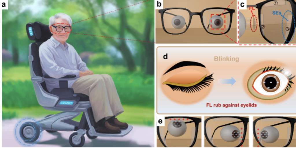 A wheelchair directed by the blinks of your eye…