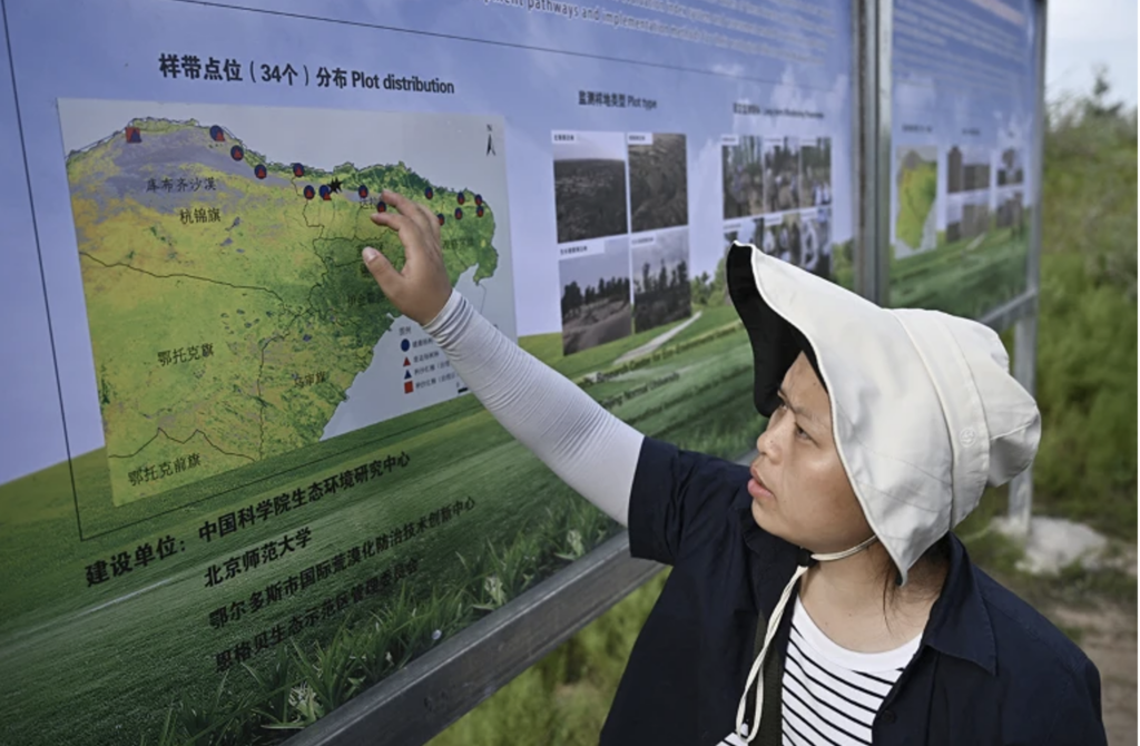 Nature magazine analyses success of “Green Great Wall” forest project in Northern China